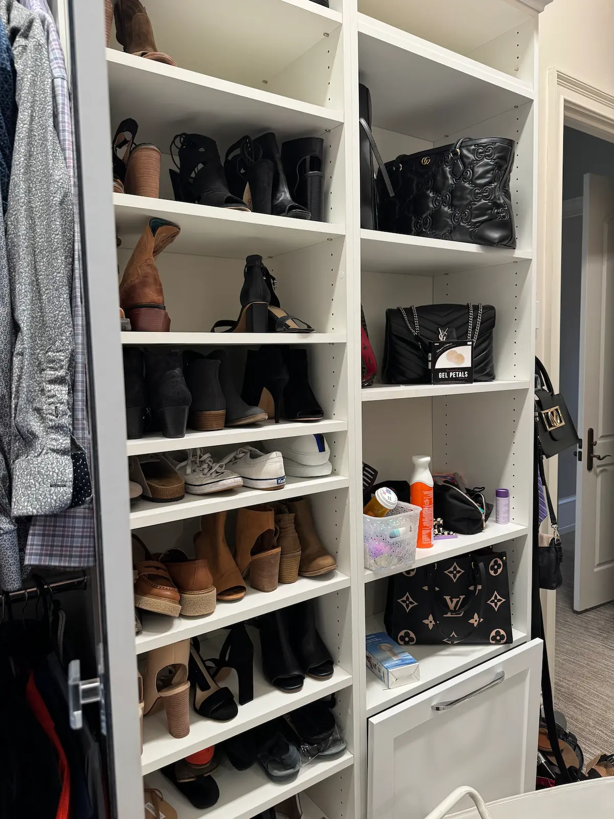 Less is More Technique in the Closet - BEFORE