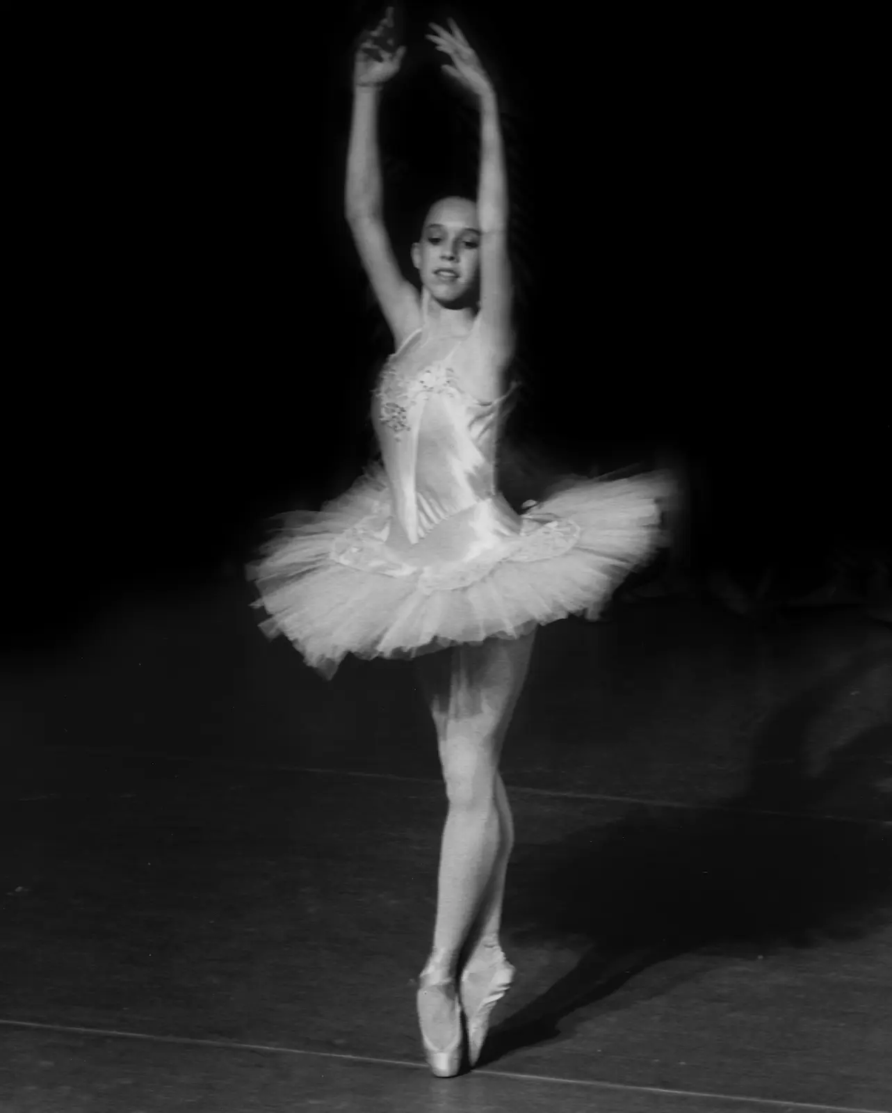 Leah as a child in ballet